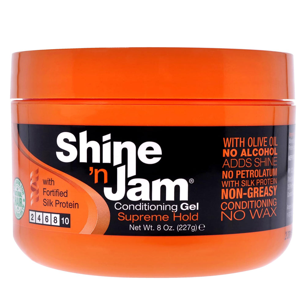 Shine 'n Jam Conditioning Gel - Supreme Hold - 8 oz