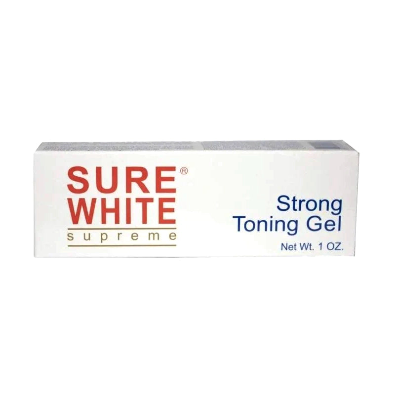 Sure White Strong Toning Gel 1 oz