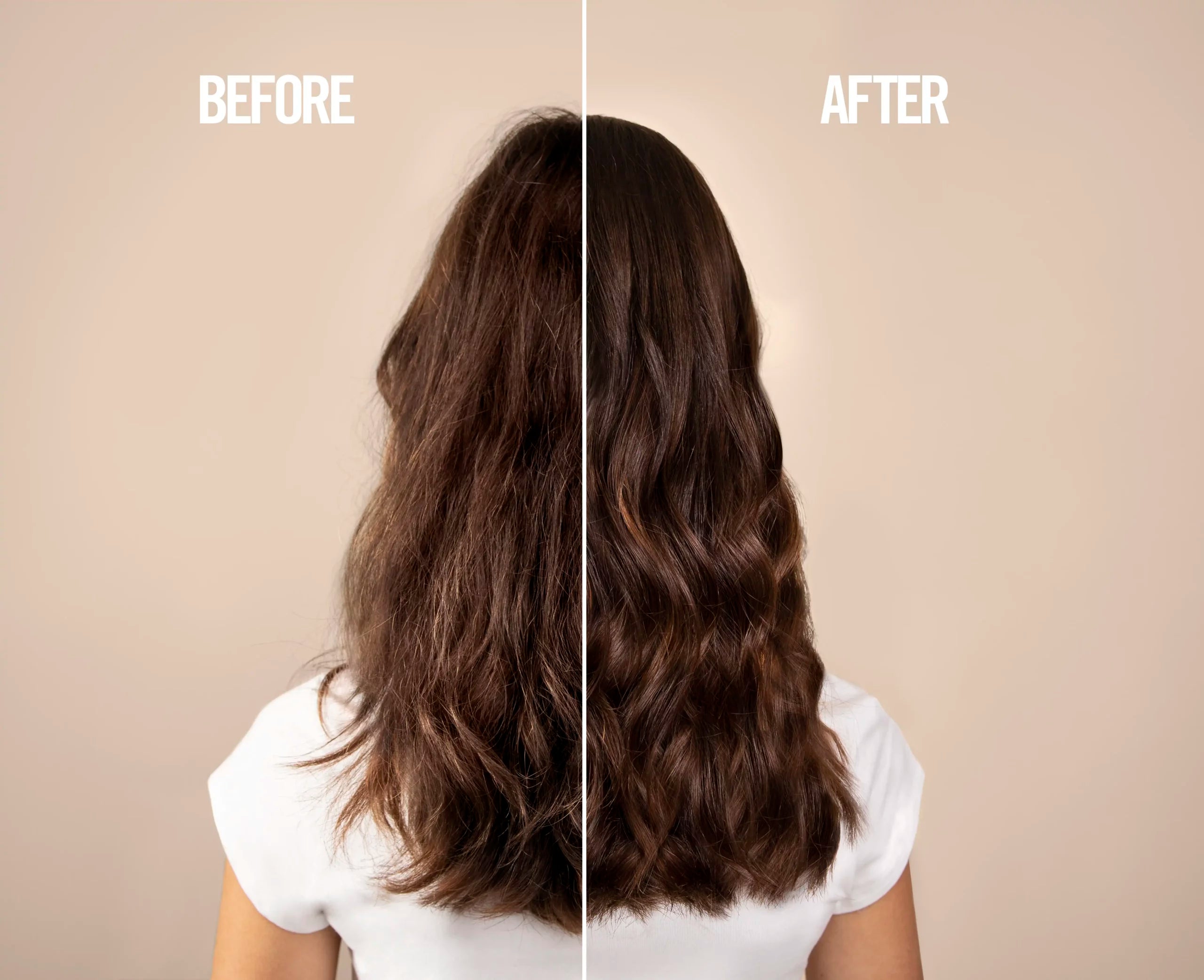 UniqOne All in One Shampoo before and after hair result