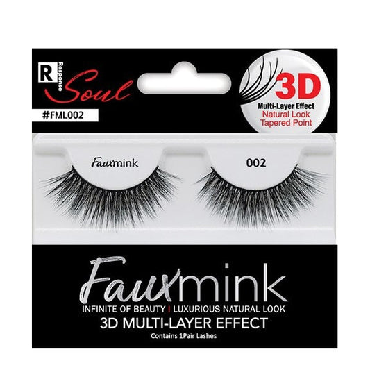 Response Soul Faux Mink 3D Effect Eyelash 002 1