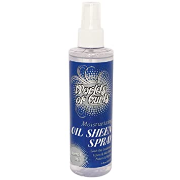 World of Curls Oil Sheen Spray for Regular Hair
