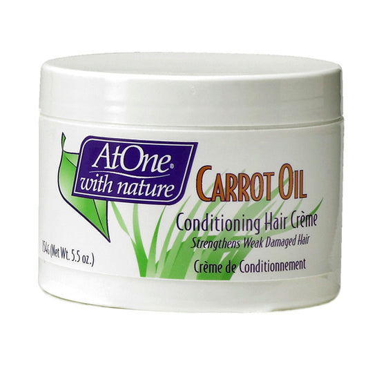 AtOne With Nature Carrot Oil Conditioning Hair Creme 154g 1