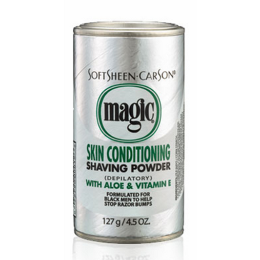 Softsheen Carson Magic Skin Conditioning Platinum Shaving Powder with Aloe & Vitamin E 127g 1