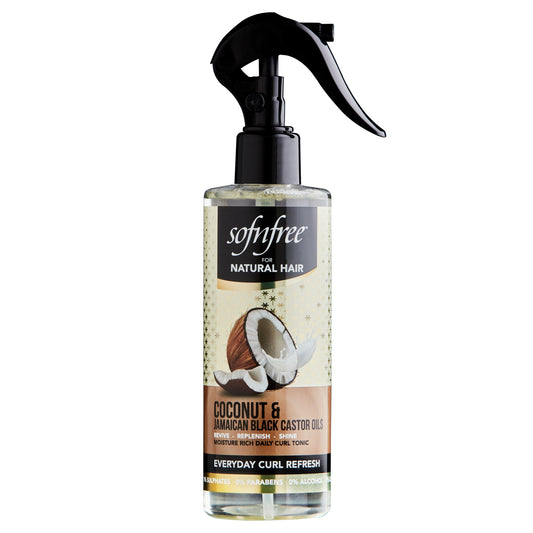 Sofnfree Everyday Curl Refresh with Coconut & Jamaican Black Castor Oils