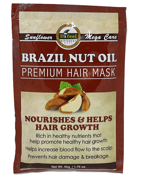 Difeel Brazil Nut Oil Premium Hair Mask Nourishes And Help Hair Growth 50g 1