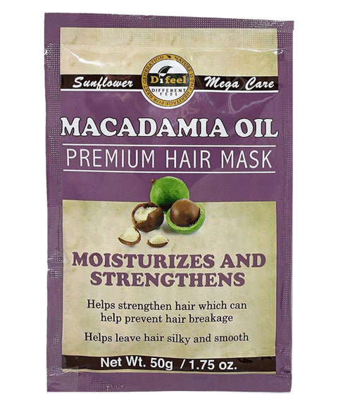 Difeel Macadamia Oil Premium Hair Mask 50g 1