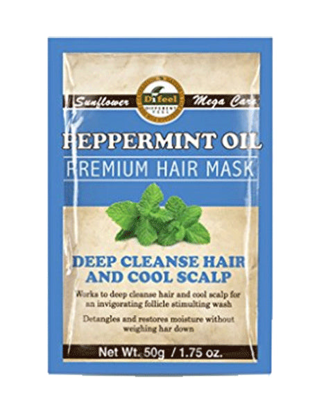 Difeel Peppermint Oil Premium Hair Mask Deeply Cleans Hair And Cool Scalp 50g 1