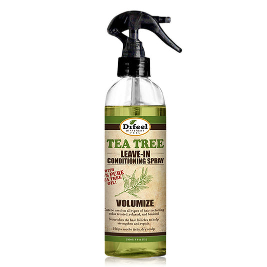 Difeel Volumize Leave In Conditioning Spray with 100% Pure Tea Tree Oil
