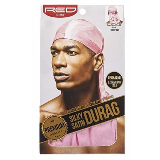 RED BY KISS Silky Satin Durag Pink HDUP08  1