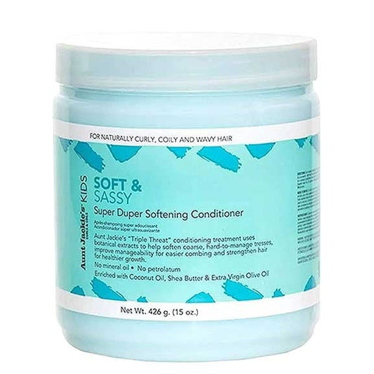Aunt Jackies Soft And Sassy Super Duper Softening Conditioner 426g 1