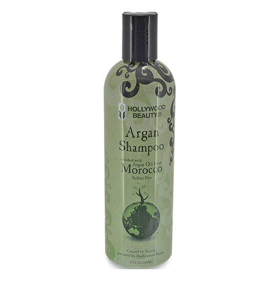 Hollywood Beauty Moroccan Argan Oil Sulphate Free Shampoo 355ml 1