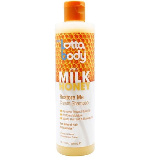 Lottabody Milk Honey Restore Me Cream Shampoo 300ml 1