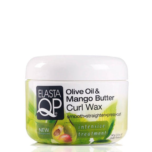 ElastaQP QP Olive Oil And Mango Butter Curl Wax 142g 1