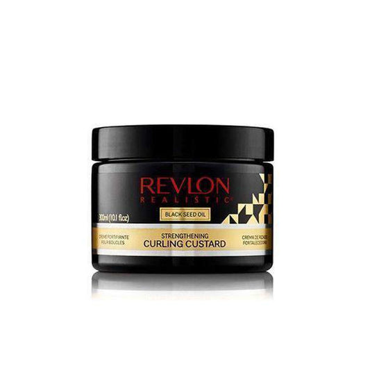 Revlon Realistic Black Seed Oil Strengthening Curling Custard 300ml 1