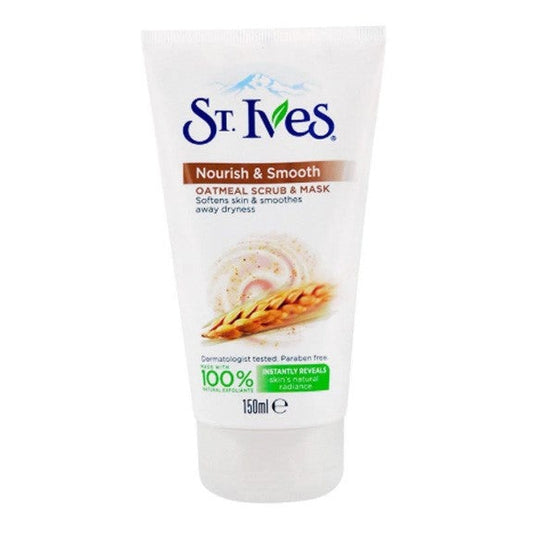 ST IVES Nourish And Smooth Oatmeal Scrub And Mask 150ml 1