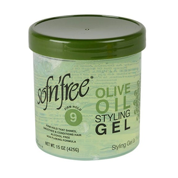 Sofn'free Sof N Free Olive Oil Styling Gel 425g 1
