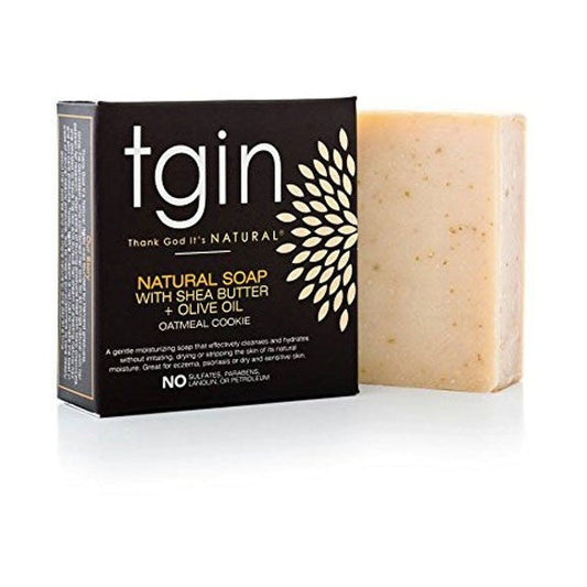 TGIN Natural Soap With Shea Butter Olive Oil And Oatmeal Cookie 1