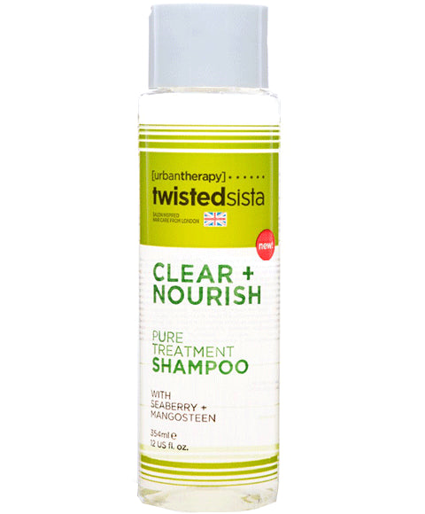 Twisted Sista Urban Therapy Clear Nourish Pure Treatment Shampoo 354ml 1