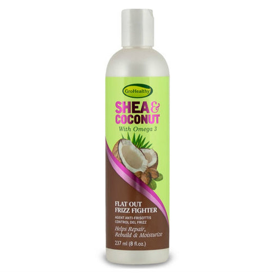 GroHealthy Shea & Coconut Flat Out Frizz Fighter 237ml 1