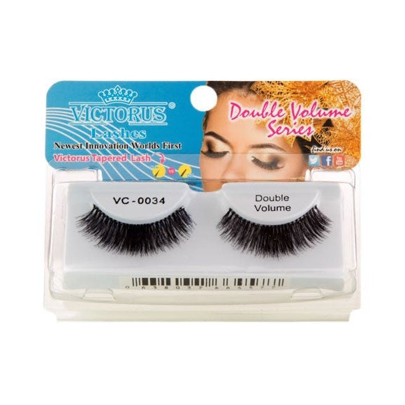 Victorus Natural Tapered Strip Lash VC 0034 Black 1