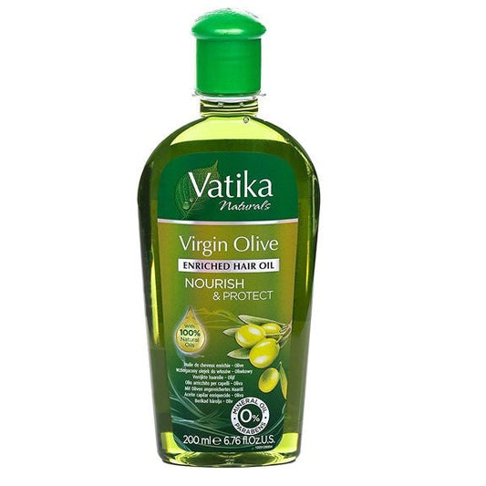 Vatika Naturals Virgin Olive Enriched Hair Oil 200ml 1