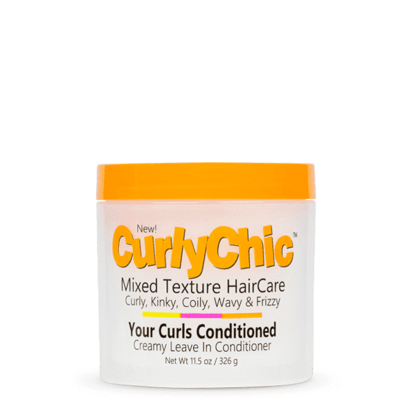 CurlyChic Your Curls Conditioned Creamy Leave In Conditioner 326g 1