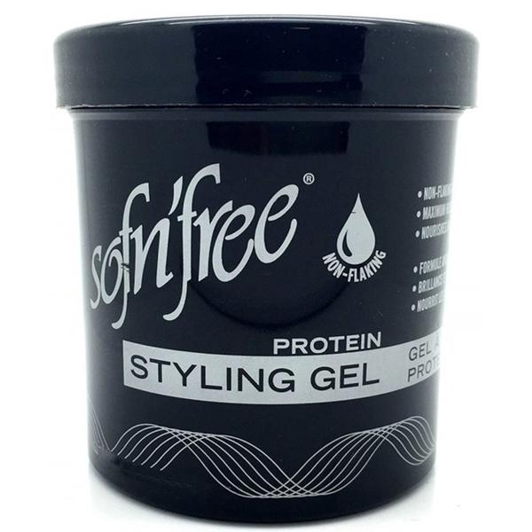Sofn'free Sof N Free Protein Styling Gel Black 907g 1