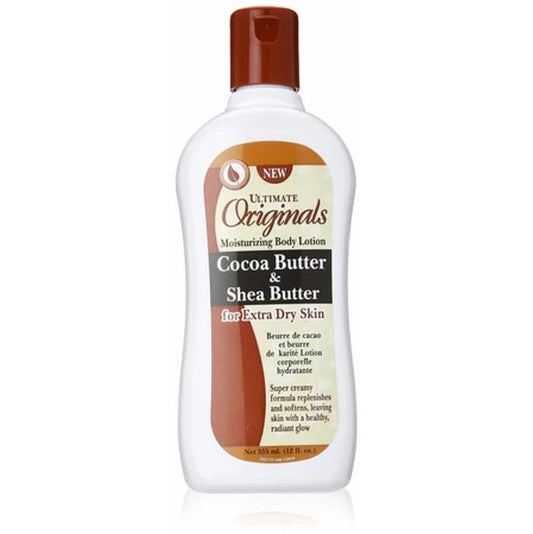 Ultimate Organics Cocoa Butter & Shea Butter Lotion 355ml 1