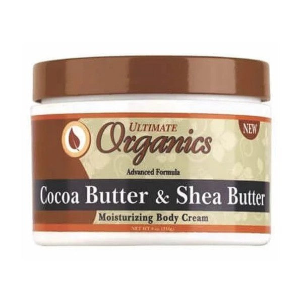 Ultimate Organics Cocoa Butter & Shea Butter Cream 227g 1