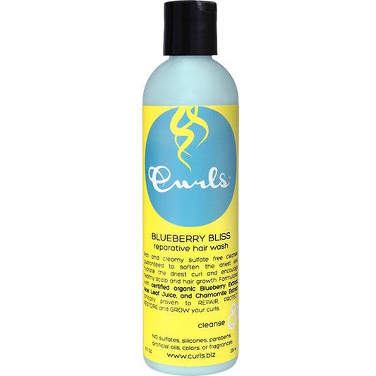Curls Blueberry Bliss Reparative Hair Wash 236ml 1