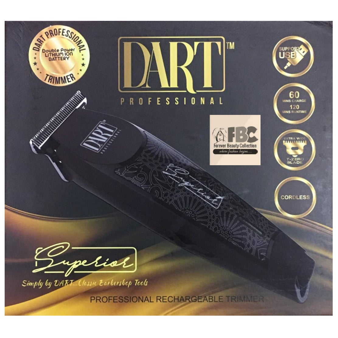 Dart SUPERIOR Cordless Trimmer with USB Charging 1