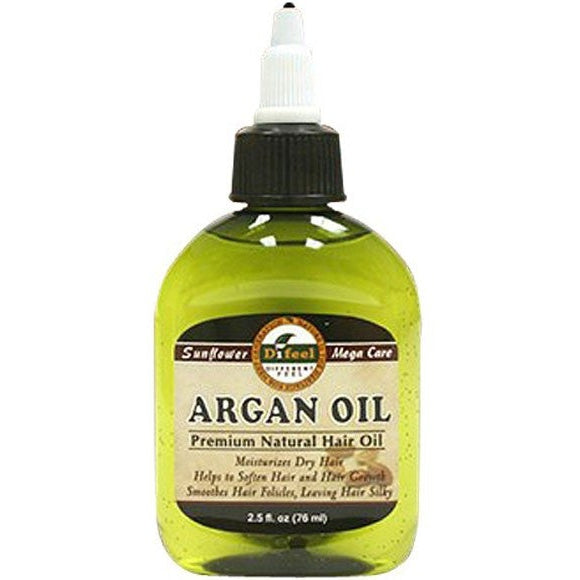 Difeel Argan Oil Premium Natural Hair Oil 75ml 1