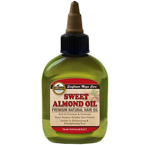 Difeel Sweet Almond Oil Premium Natural Hair Oil 75ml 1