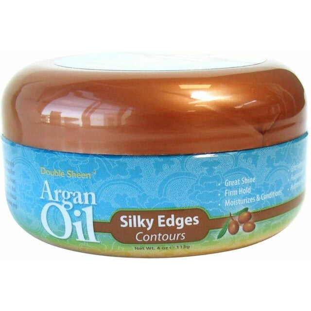Double Sheen Argan Oil Silky Edge 113g 1