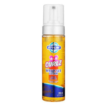 Stylin' Curlz Wrap Set Lotion