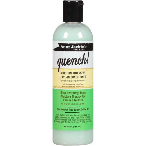 Aunt Jackie's Curls & Coils Quench! Moisture Intensive Leave-In Conditioner 12oz
