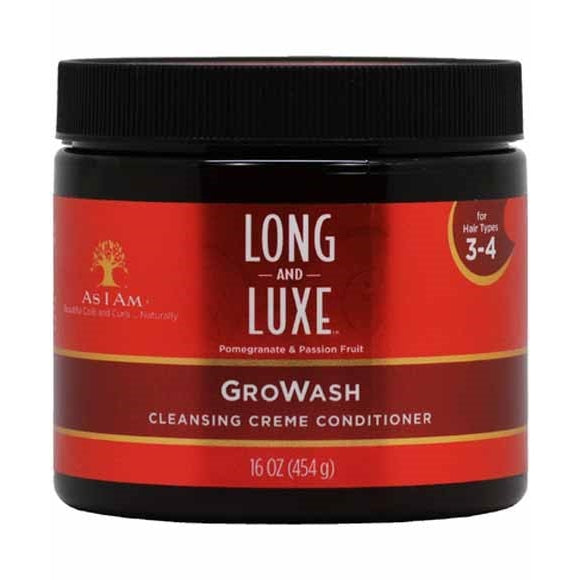 As I Am Long And Luxe Growash Cleansing Creme Conditioner 454g 1