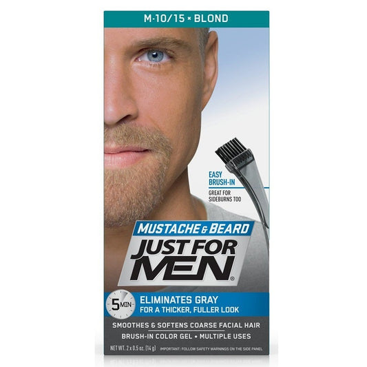 Just For Men Mustache & Beard Brush-In Color Gel - 14g