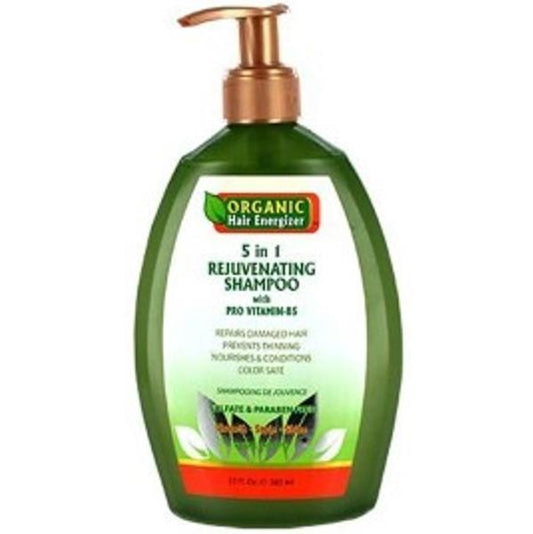 Organic Hair Energizer 5 In 1 Rejuvenating Shampoo 385ml 1