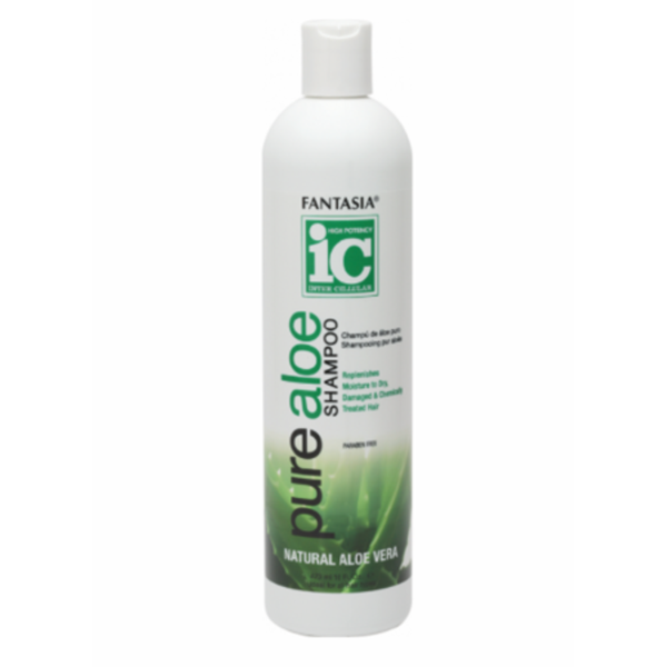 Fantasia IC 100% Pure Aloe Shampoo Soothing & Hydrating for All Hair Types  473 ml/15.99 oz