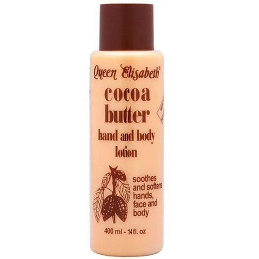 Queen Elisabeth Cocoa Butter Hand and Body Lotion 400ml 1