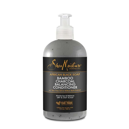 SheaMoisture African Black Soap Bamboo Charcoal Deep Balancing Conditioner 384ml 1