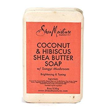 SheaMoisture Shea Moisture Coconut & Hibiscus Shea Butter Bar Soap 230g 1