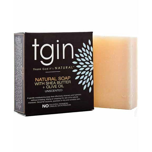 TGIN Natural Soap With Shea Butter Olive Oil And Unscented 1