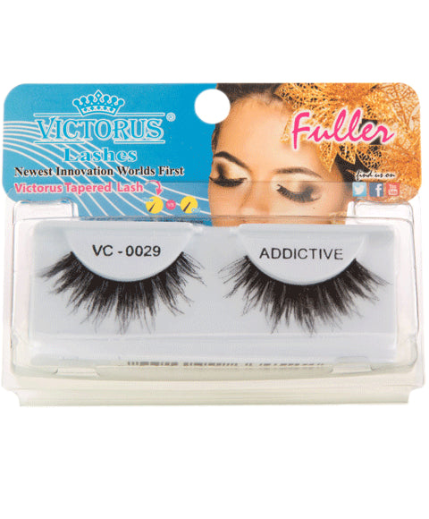 Victorus Fuller VC0029 Addictive Black Lashes 1