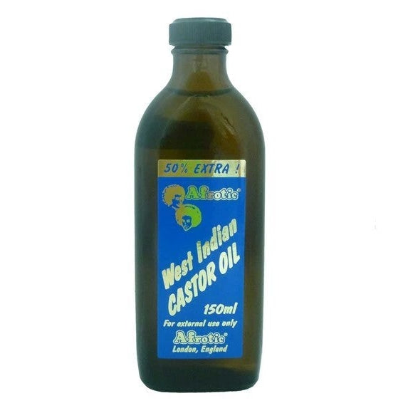 100% Pure Oils Afrotic West Indian Castor Oil 150ml 1