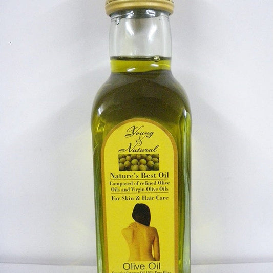 Young & Natural Olive Oil For Skin & Hair Care